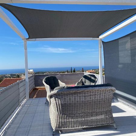 Roof Terrace & Sea View Entire Apartment Πέγεια Εξωτερικό φωτογραφία